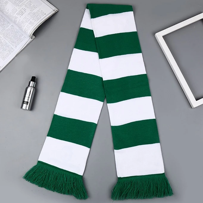 knitted men football team fan scarf -4