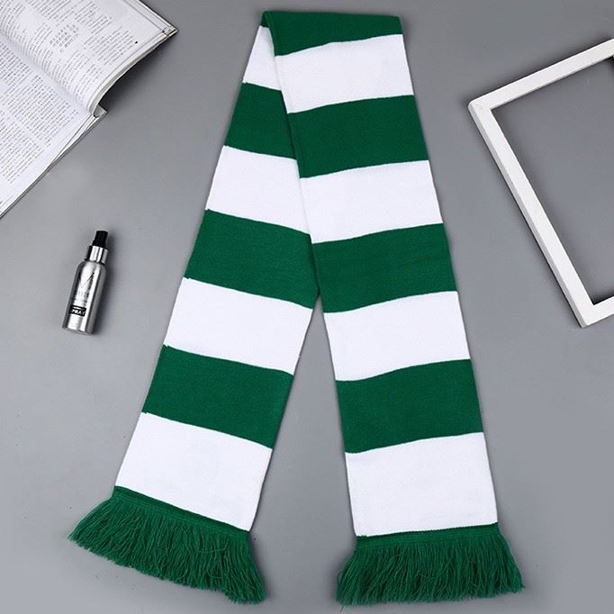 Knitted Men Football Team Fan Scarf